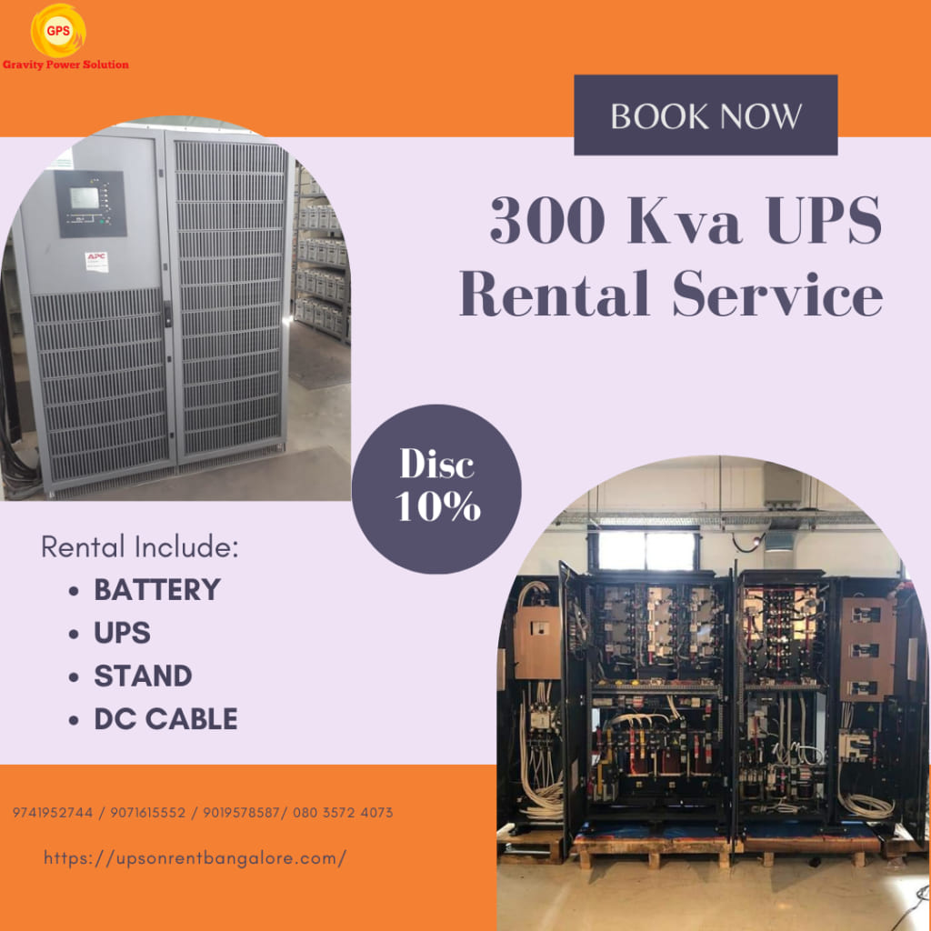 Manufacturing plant with robust UPS maintenance