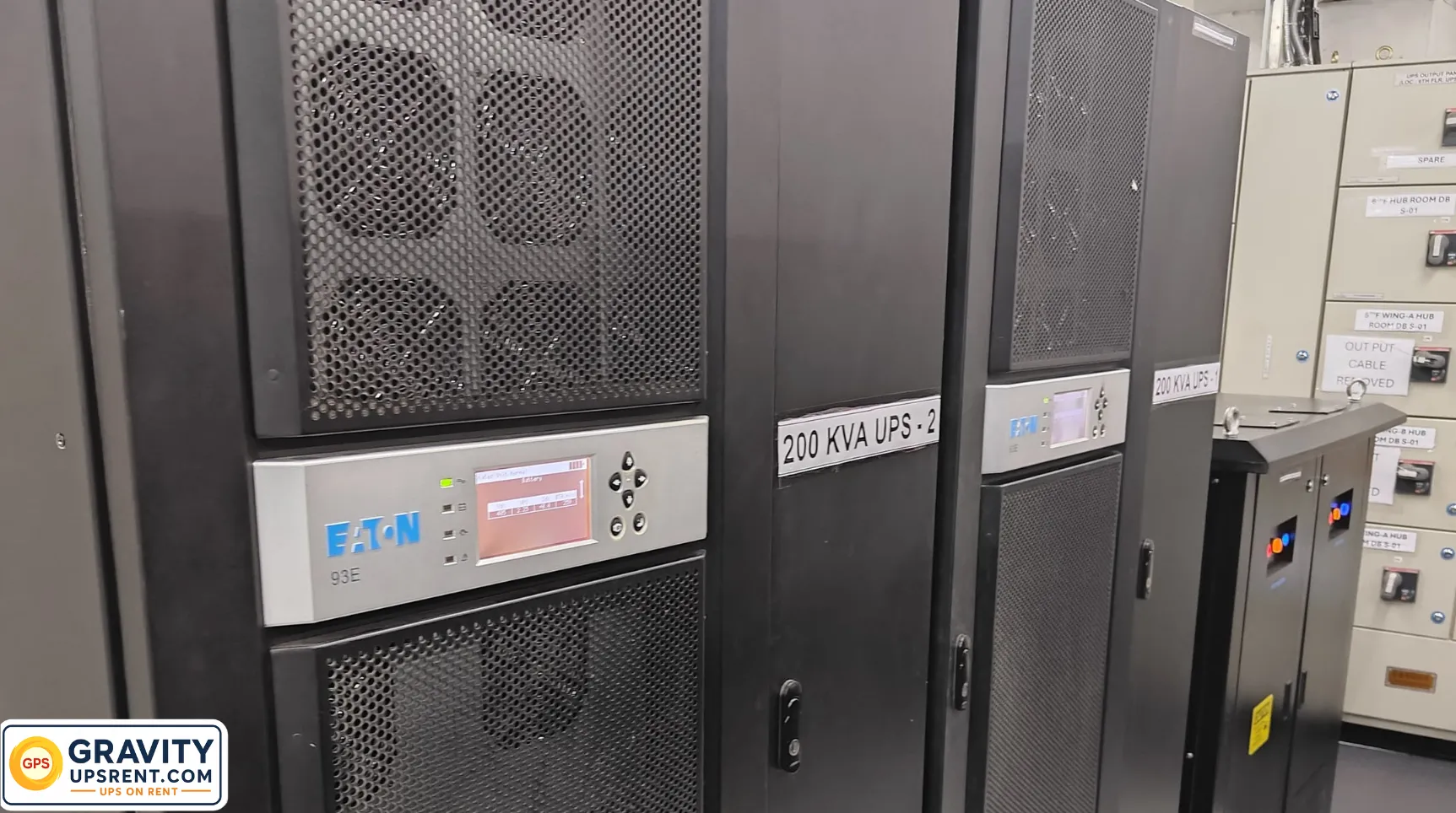 200 kVA Eaton UPS rental service