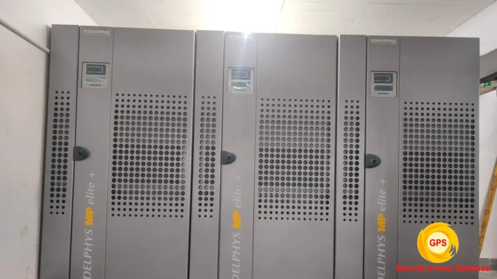 High capacity industrial UPS rental system